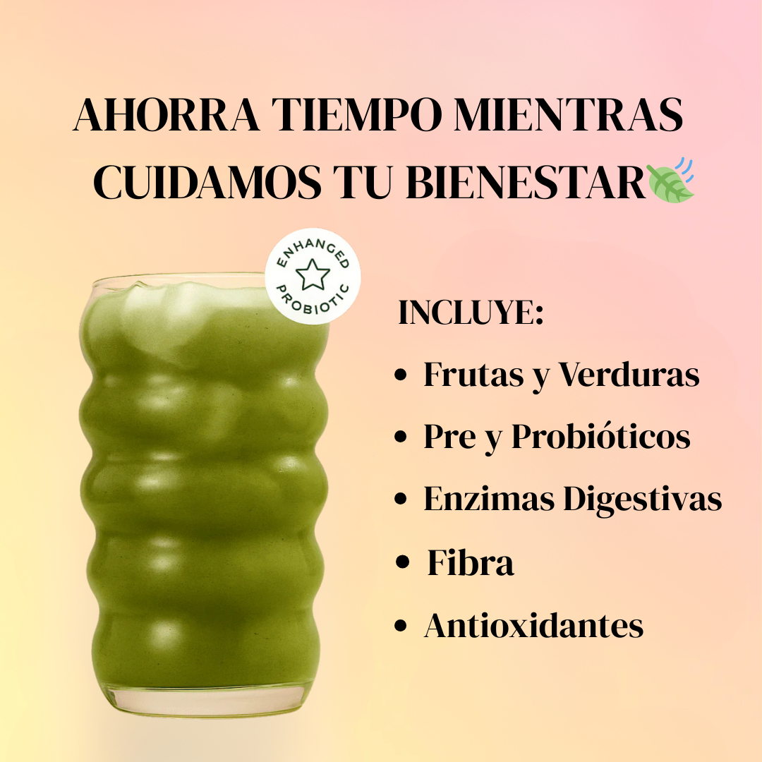BLOOM NUTRITION JUGO VERDE + ENVÍO GRATIS