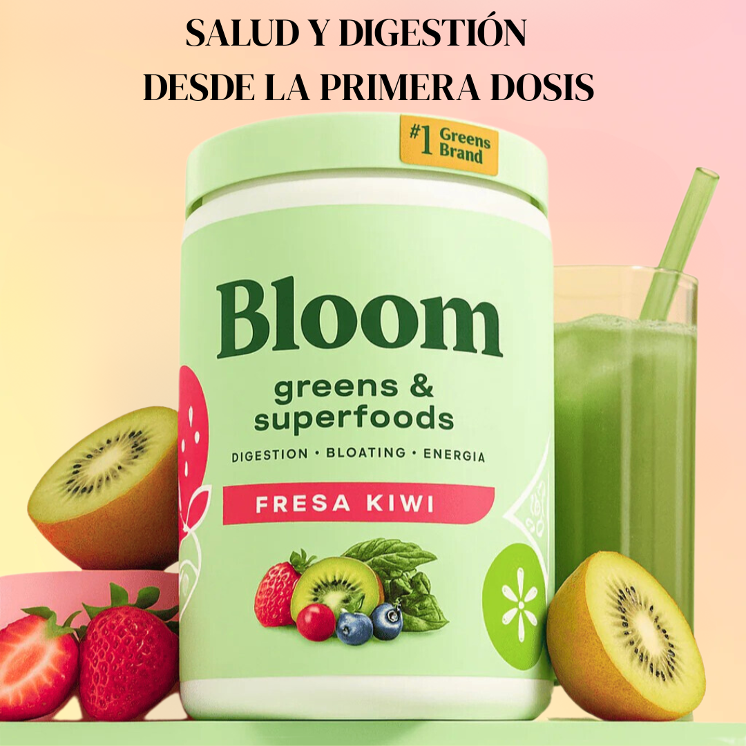 BLOOM NUTRITION JUGO VERDE + ENVÍO GRATIS