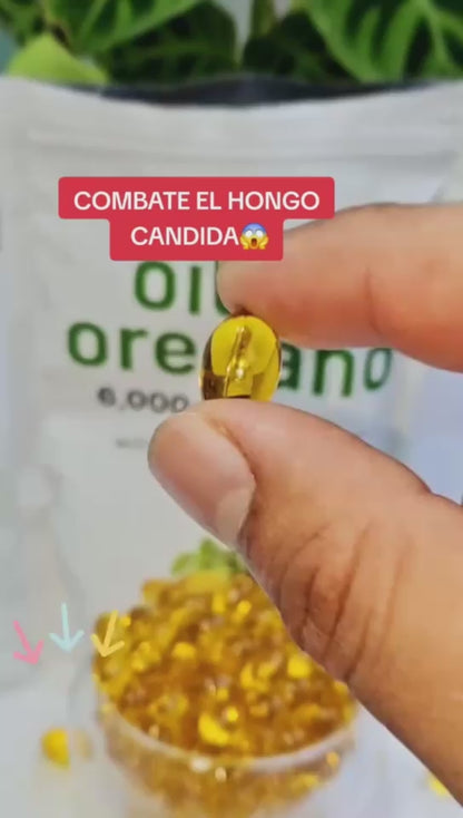 🌿 ACEITE DE ORÉGANO CON SEMILLAS NEGRAS – Salud y Bienestar Natural en Cada Cápsula⚡️